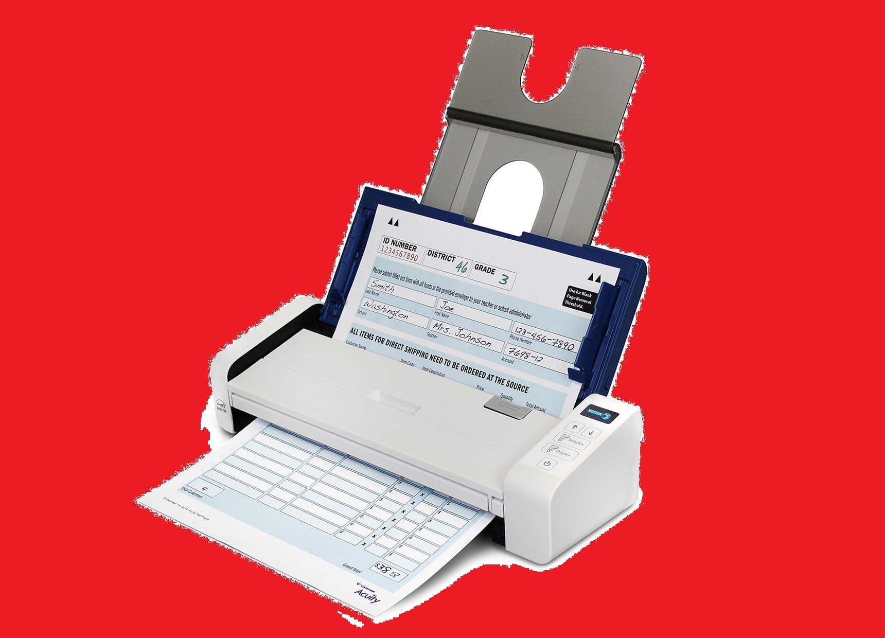 Xerox Portable Travel Duplex Scanner